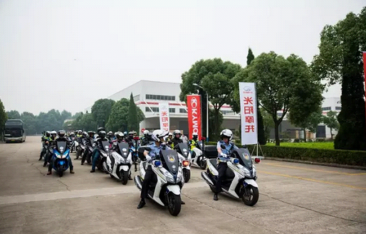 2017年常州光阳摩托 两岸重车车友爱